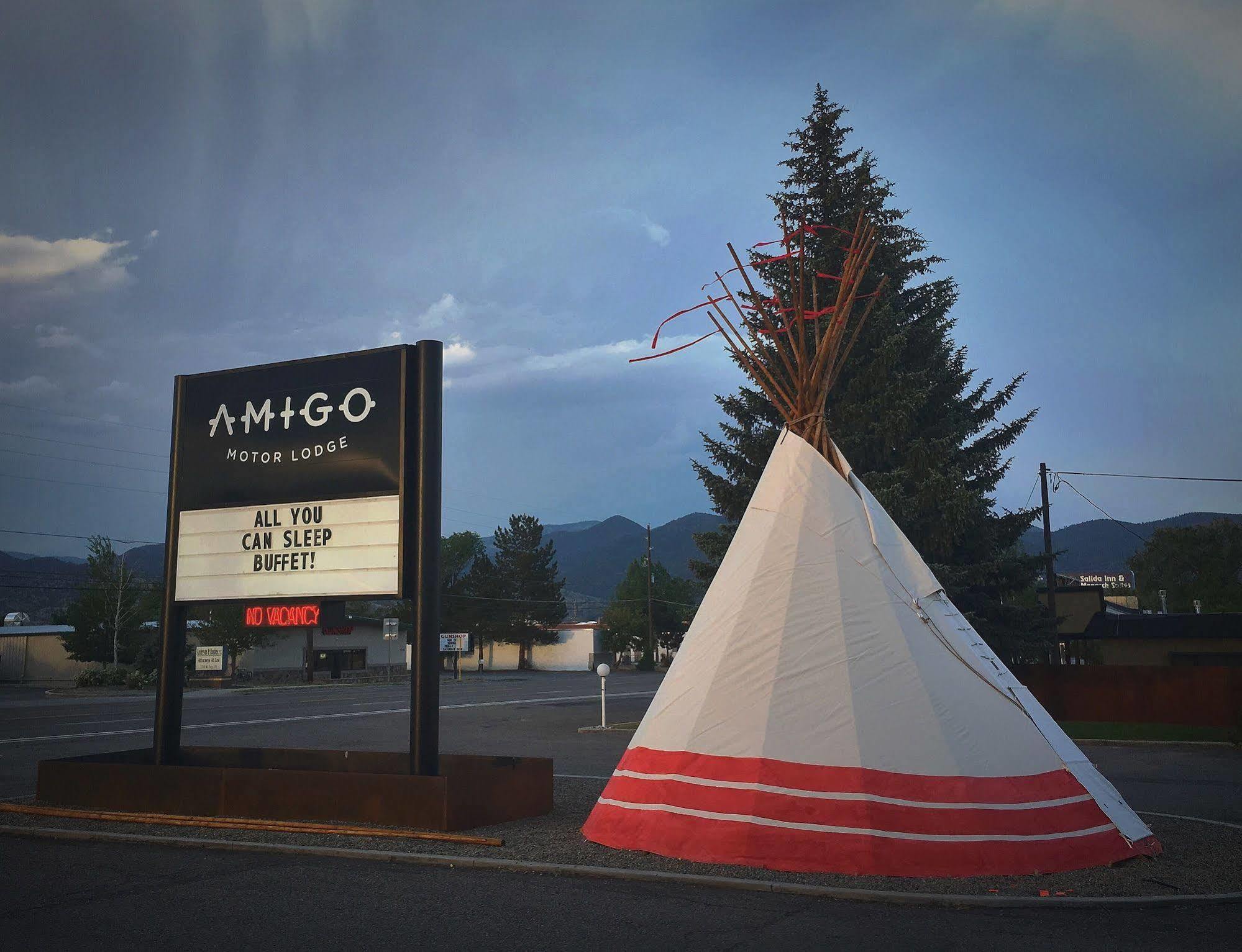 Amigo Motor Lodge Salida Ngoại thất bức ảnh